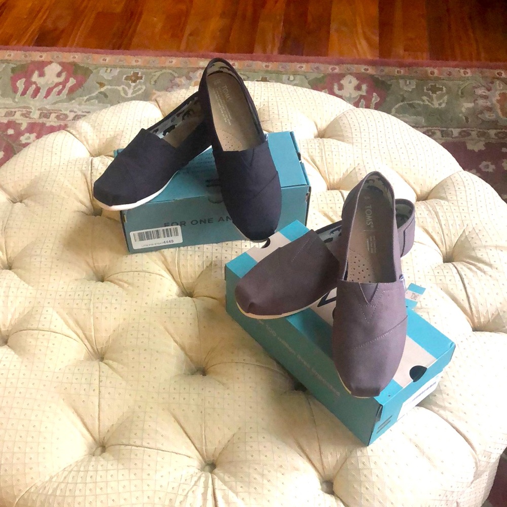 TOMS Canvas Shoes (2 Pairs)